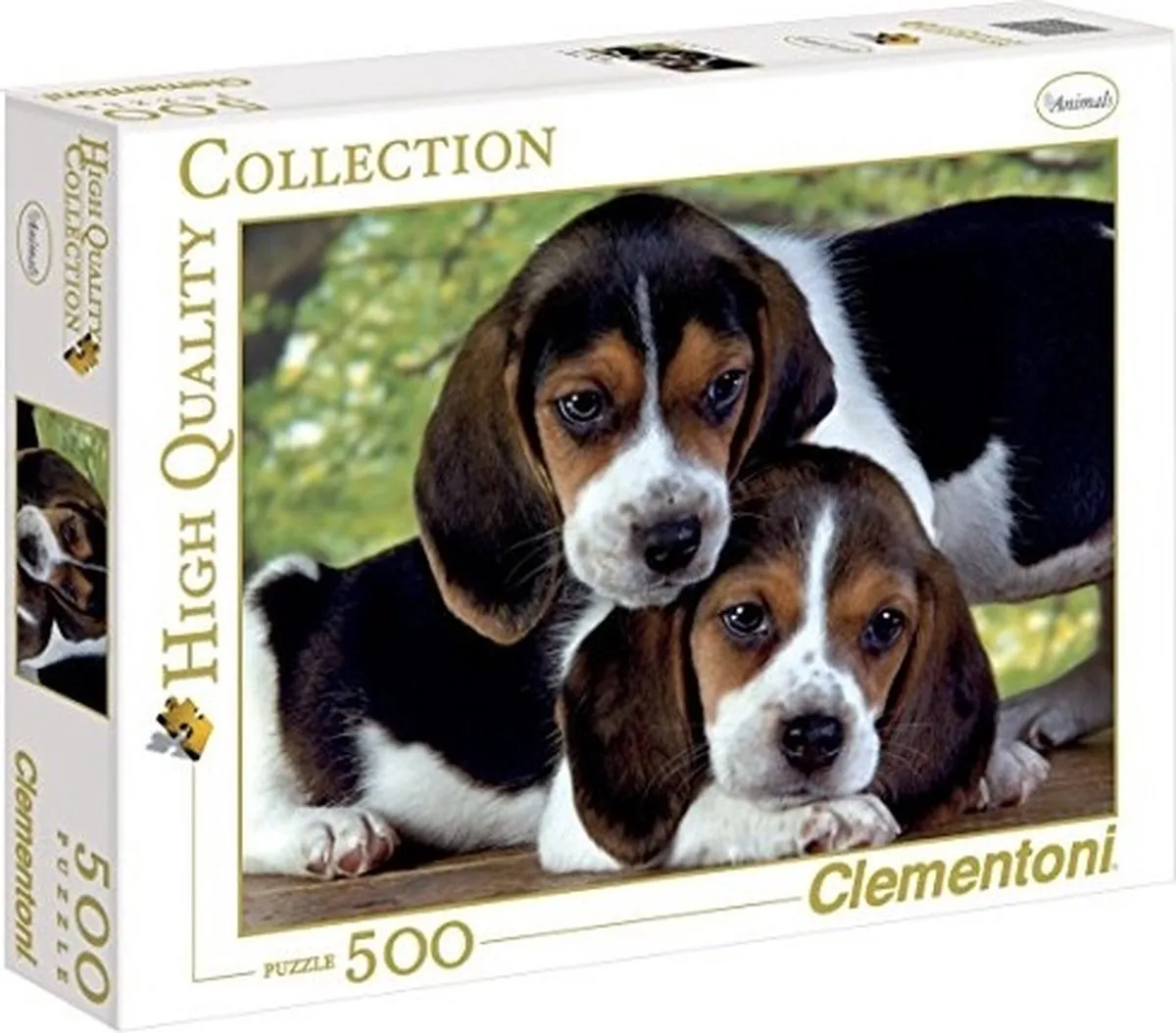 Clementoni Puppies Puzzel 500 Stuks - Multikleur
