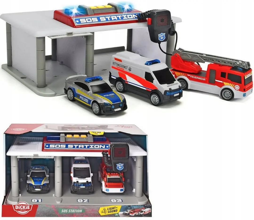 Dickie Toys Interactieve Reddingspost S.O.S.