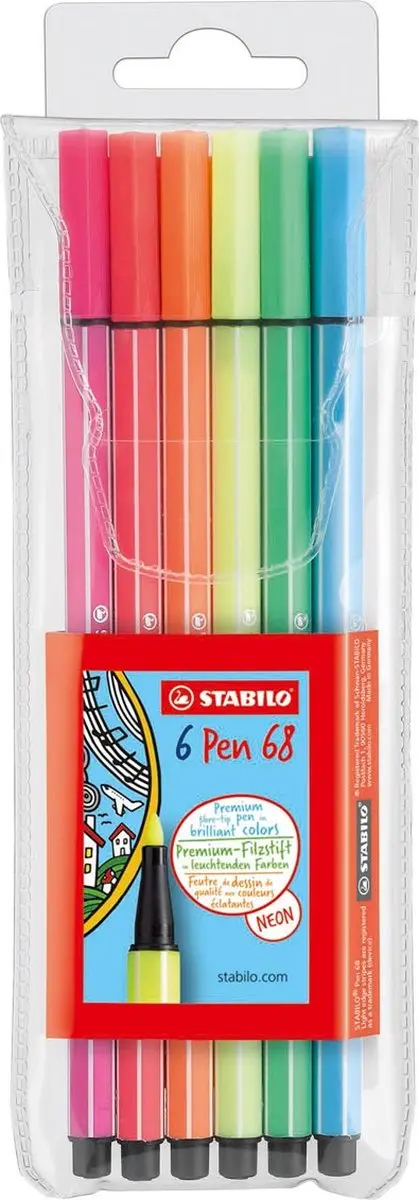 STABILO 68 Etui 6st