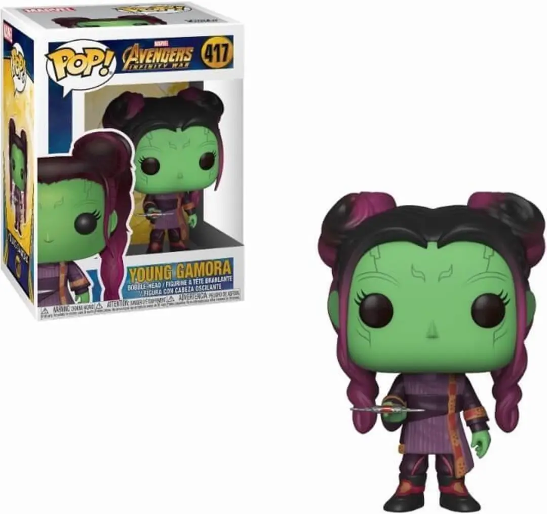 Funko Pop! Avengers Infinity War Young Gamora #417 Verzamelfiguur