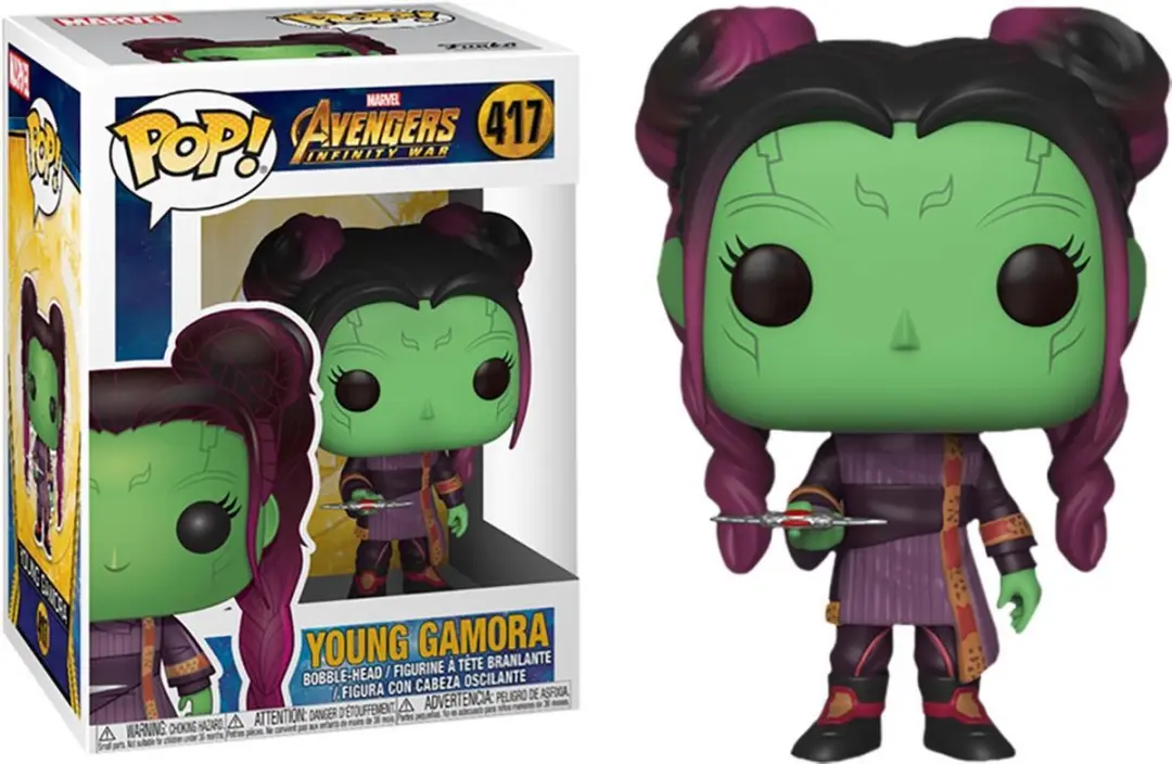 Funko Pop! Avengers Infinity War Young Gamora #417 Verzamelfiguur - Multi