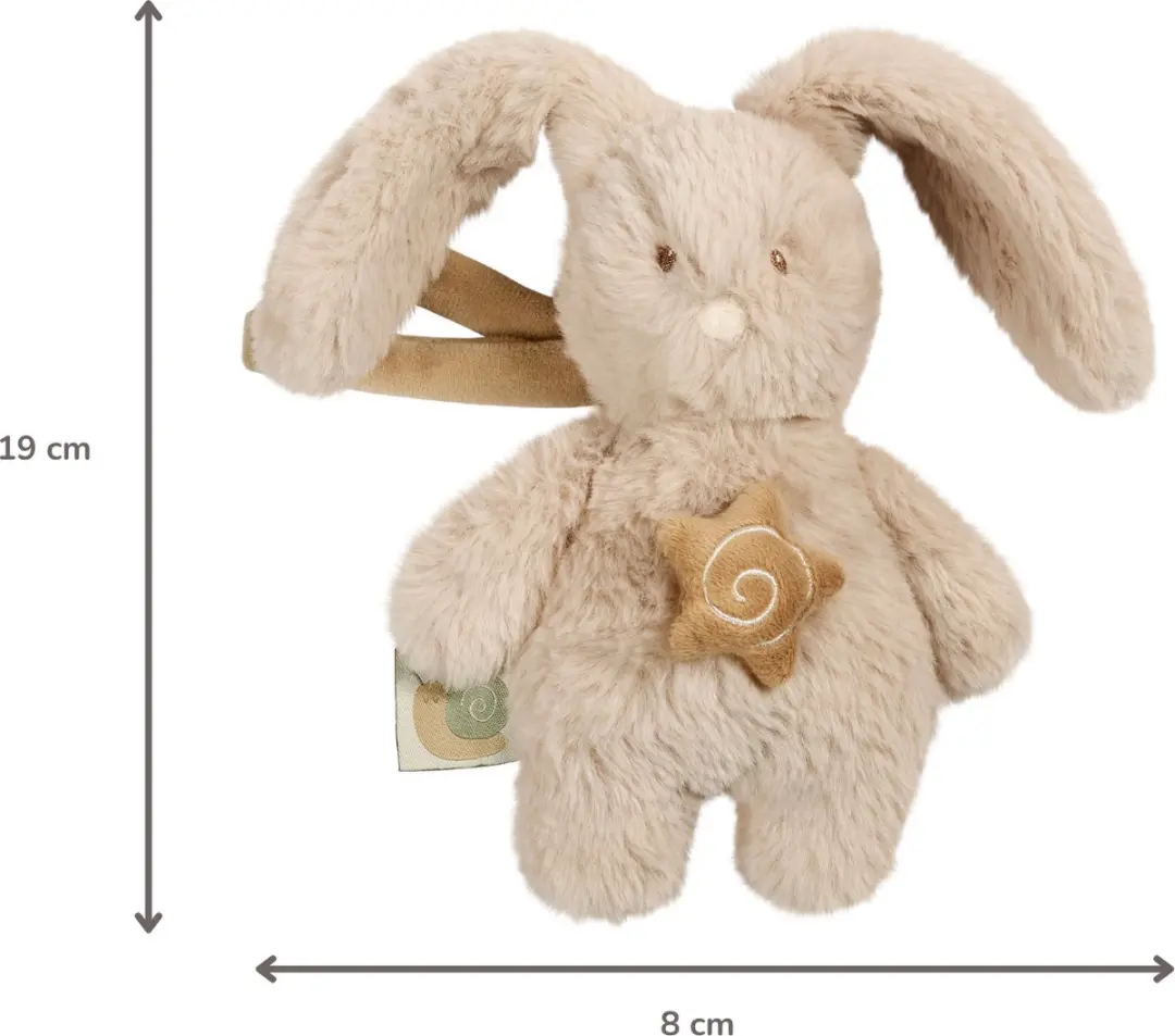 Nattou LouLou Muziekknuffel Konijn 20cm - Zand
