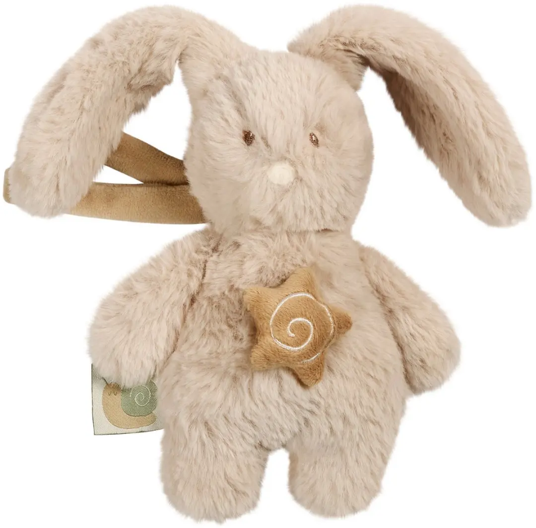 Nattou LouLou Muziekknuffel Konijn 20cm - Zand