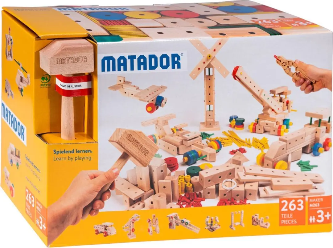 Matador Maker 3+ 263-delig Bouwset