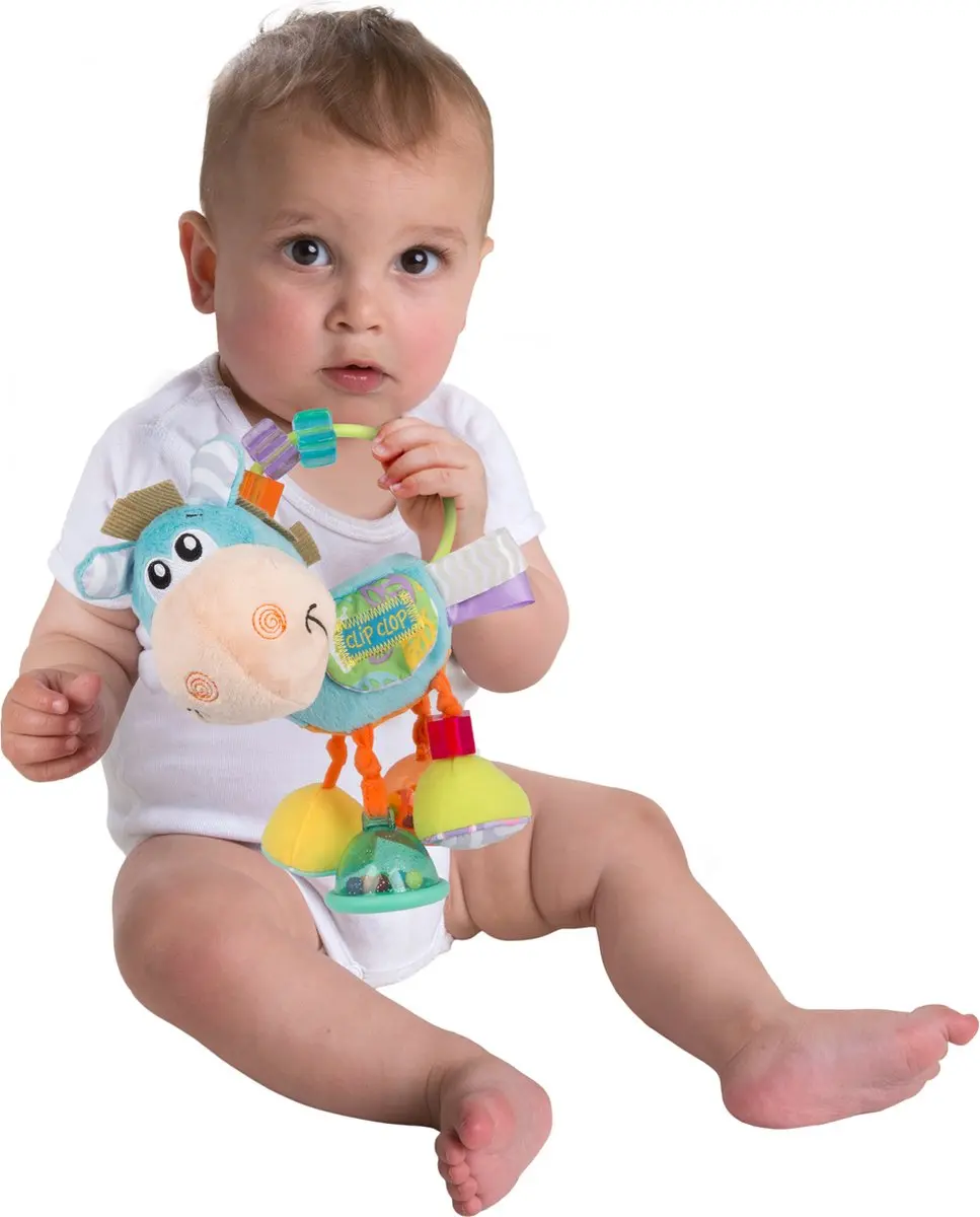 Playgro Clip Clop Rammelaar Blauw