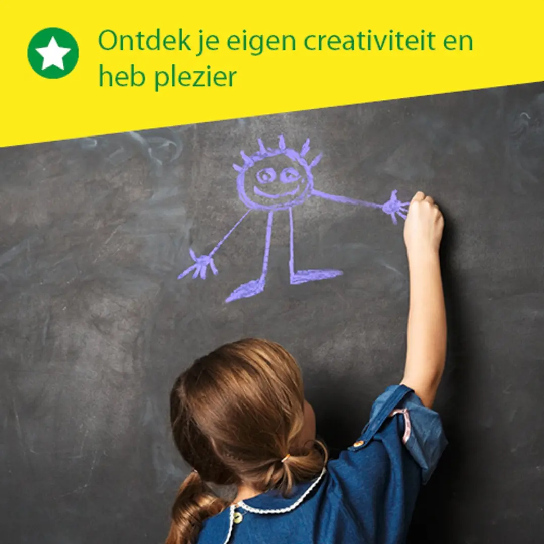 SES Creative Schoolkrijt 12 Kleuren