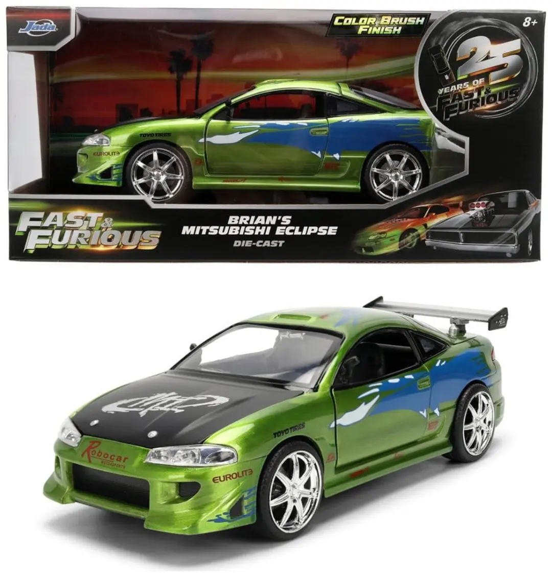 Jada Toys Fast & Furious Mitsubishi 1:24 Diecast Voertuig - Multi