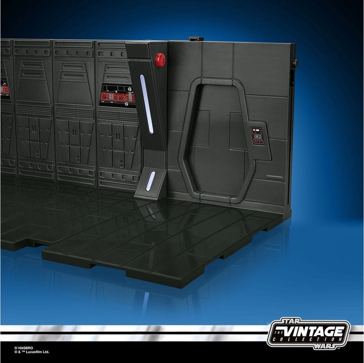 STAR WARS - Moff Gideon's Light Cruiser Hallway + Mandalorian Privateer - Vintage Collection 10cm