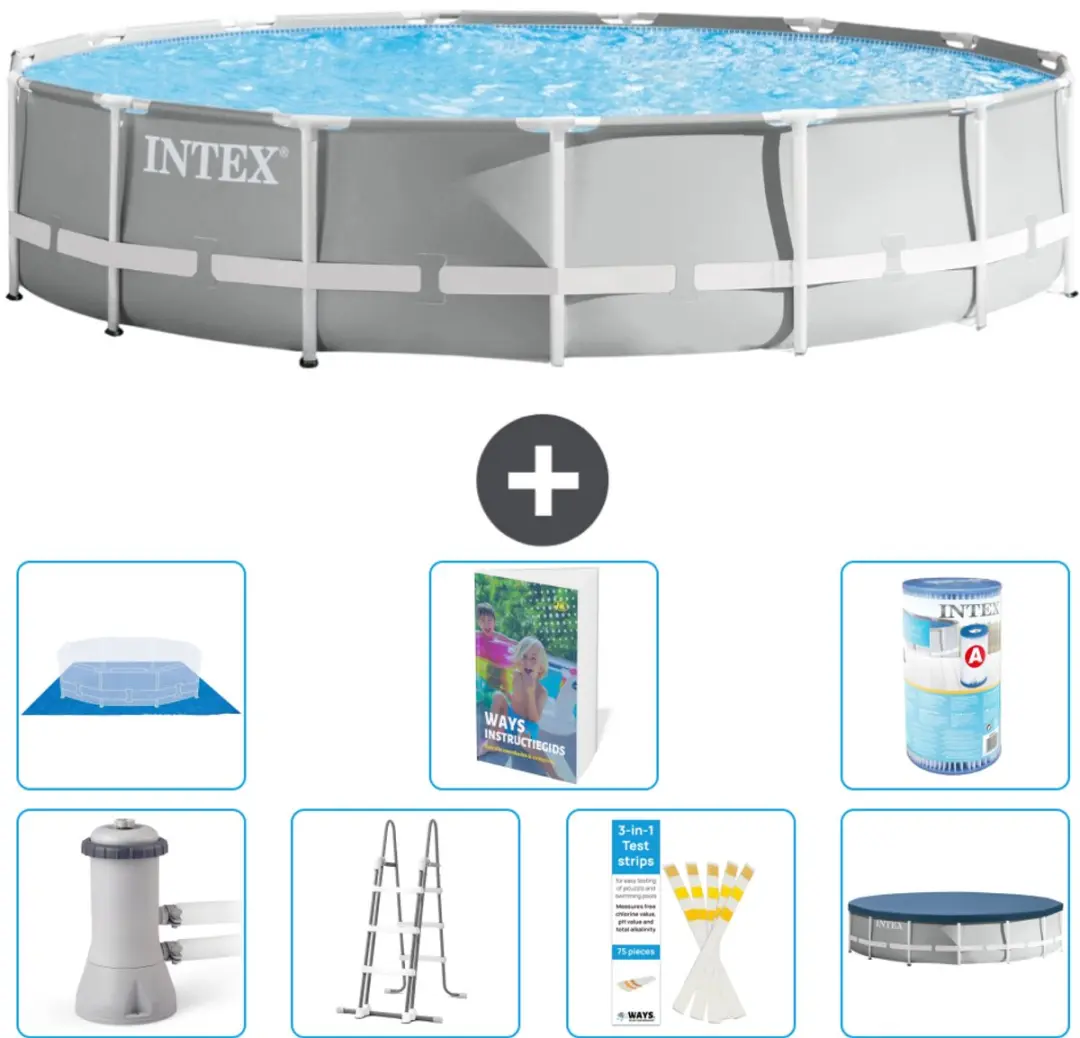 Intex Prism Frame Zwembad 457x107cm