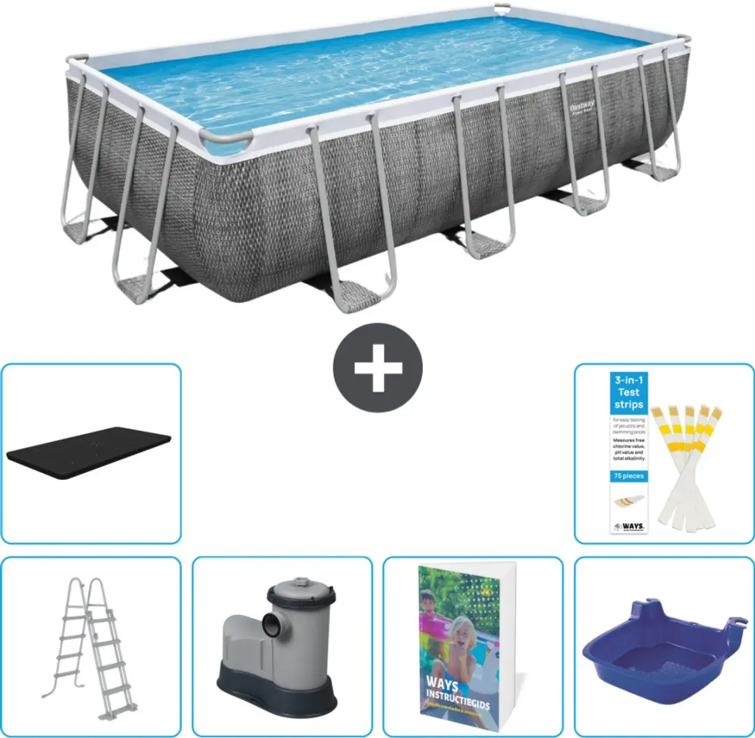 Bestway Power Steel Zwembad 549x274cm