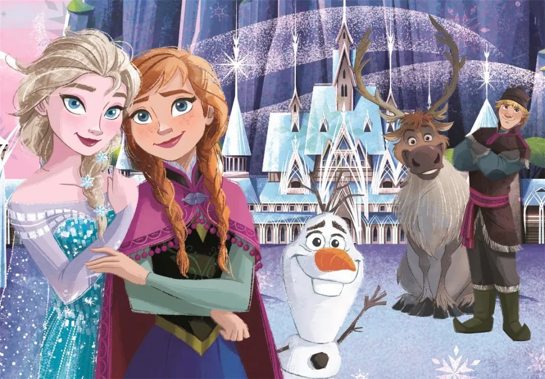 Clementoni Disney Frozen Kinderpuzzel 60 Stuks - Educatief Speelgoed