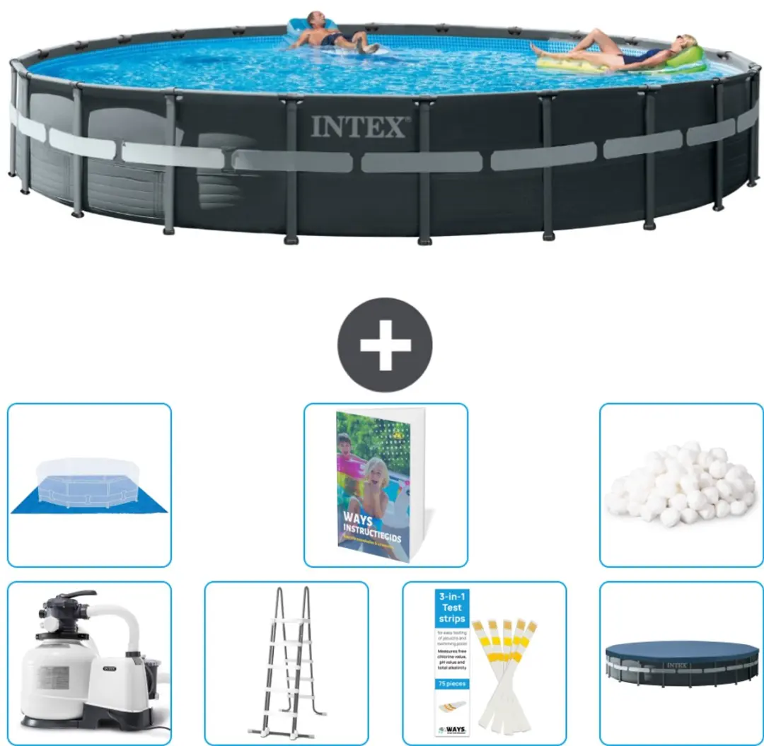 Intex Ultra XTR Frame Zwembad 732x132cm