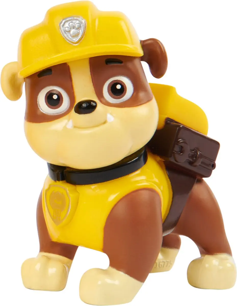 PAW Patrol Rubble & Burgemeester Goodway Speelfigurenset - Rubble - afbeelding 6 van 6