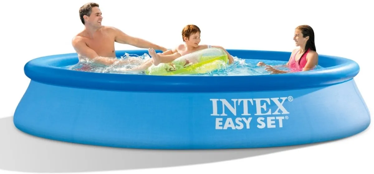 Intex Easy Set Opblaaszwembad 305cm - 3077L - Blauw