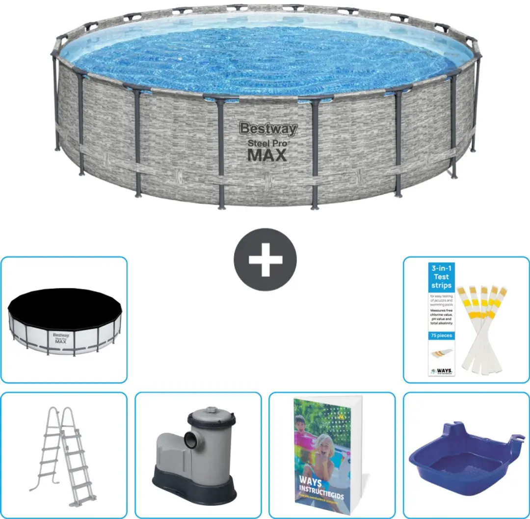 Bestway Steel Pro MAX Zwembad 549cm