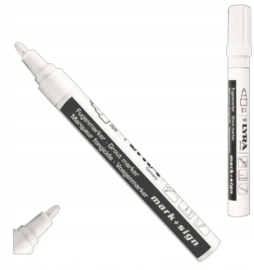 Lyra Voegmarker Wit 2-4mm