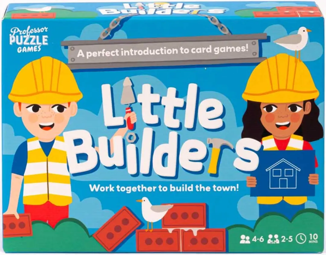 Asmodee Little Builders Bordspel - Coöperatief Geheugenspel 2-5 Spelers