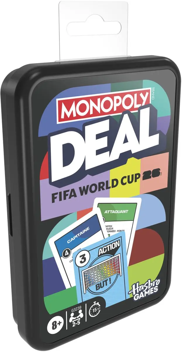 Monopoly Deal FIFA World Cup 2026 Kaartspel G3071 - Franstalig