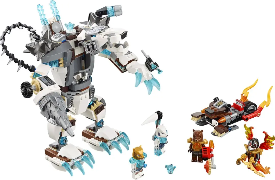 LEGO Icebite's Drilklauw 70223 - 629 Stukken
