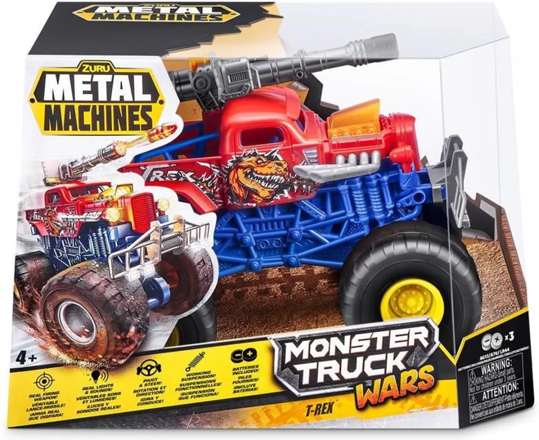 Zuru Metal Machines Monster Truck Wars 6792 - Blauw