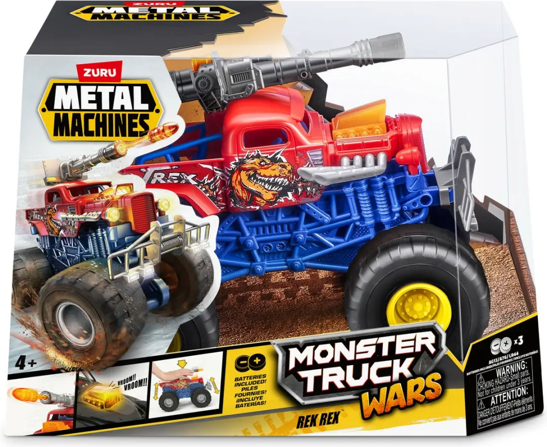 Zuru Metal Machines Monster Truck Wars 6792 - Blauw