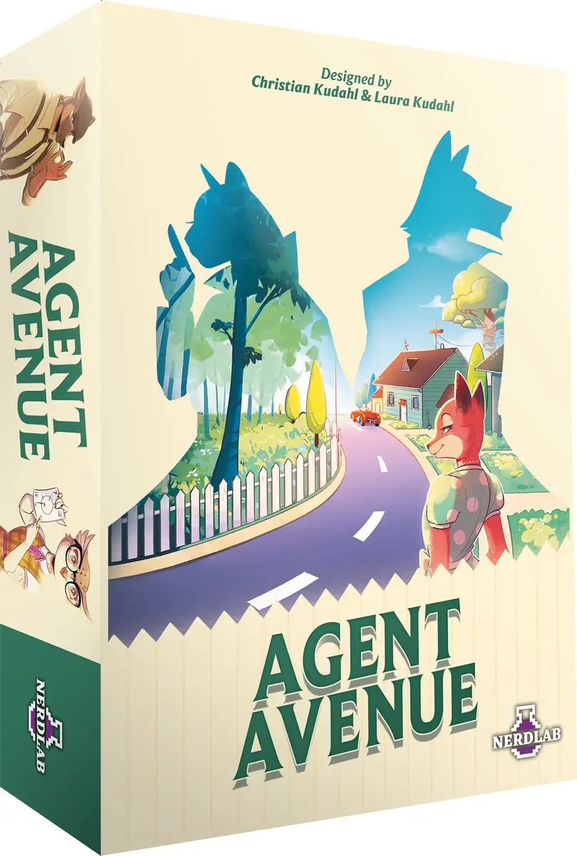 Asmodee Agent Avenue Bordspel