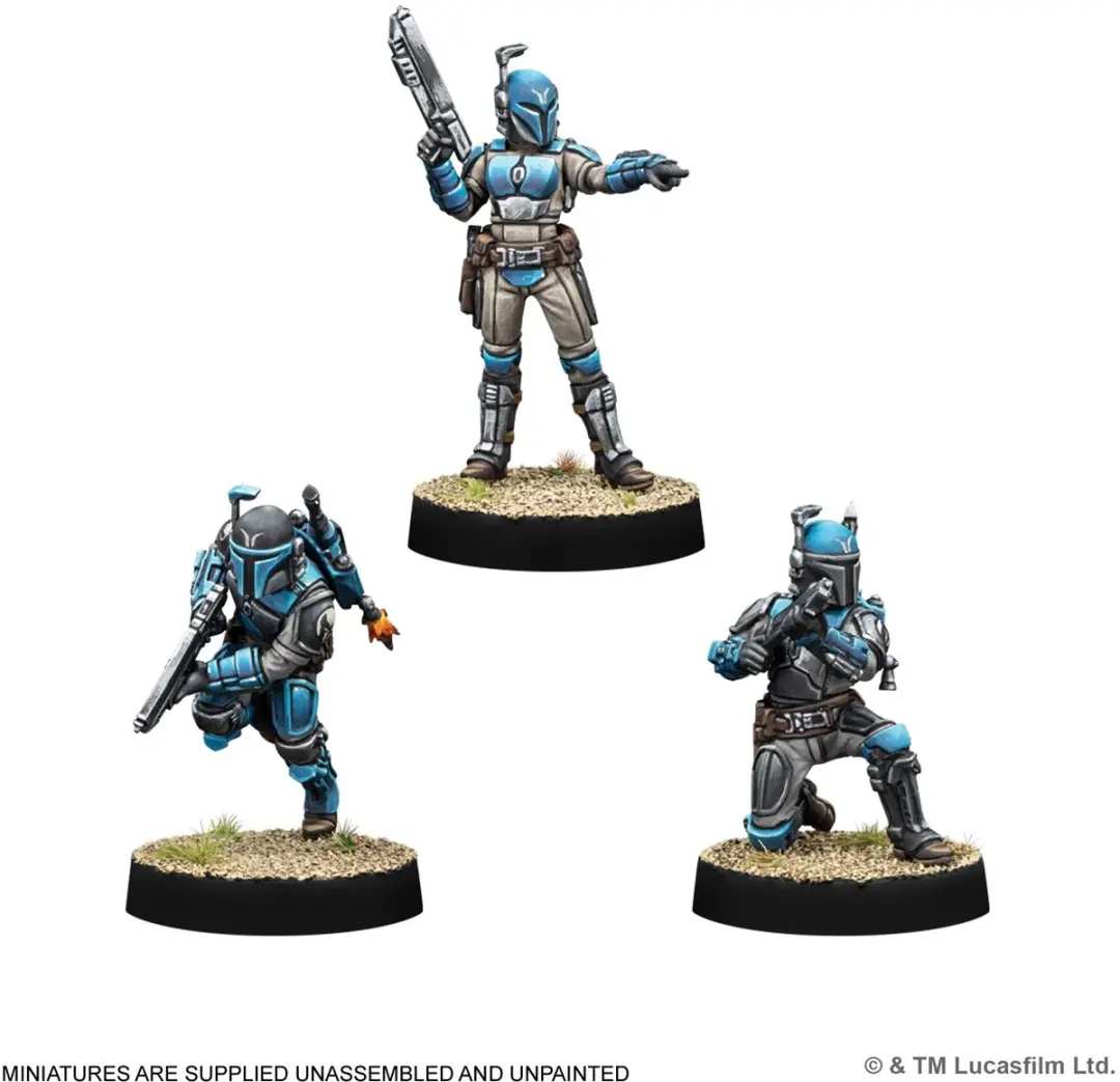 Atomic Mass Games Star Wars Legion Mandalorian Warriors Miniatuurspel
