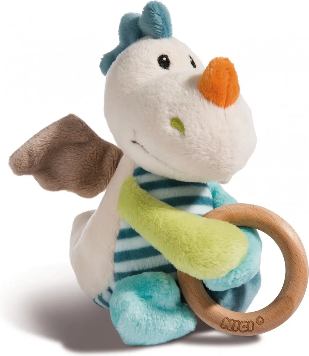 Nici Draakje Dragilu Bijtring - Beige/Multicolor