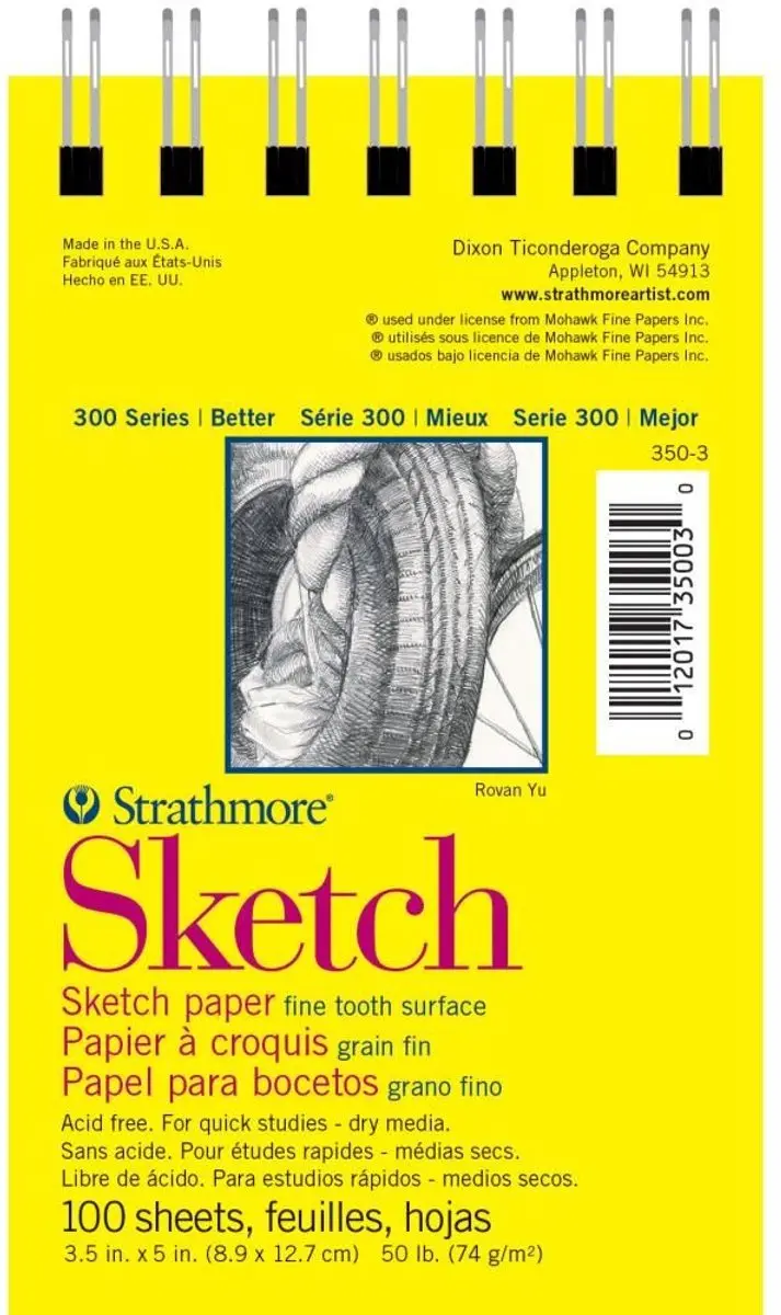 Strathmore 300 Series Schetsblok 100 Vel