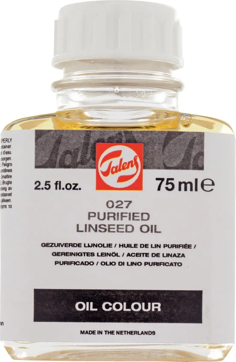 Talens Gezuiverde Lijnolie 75ml