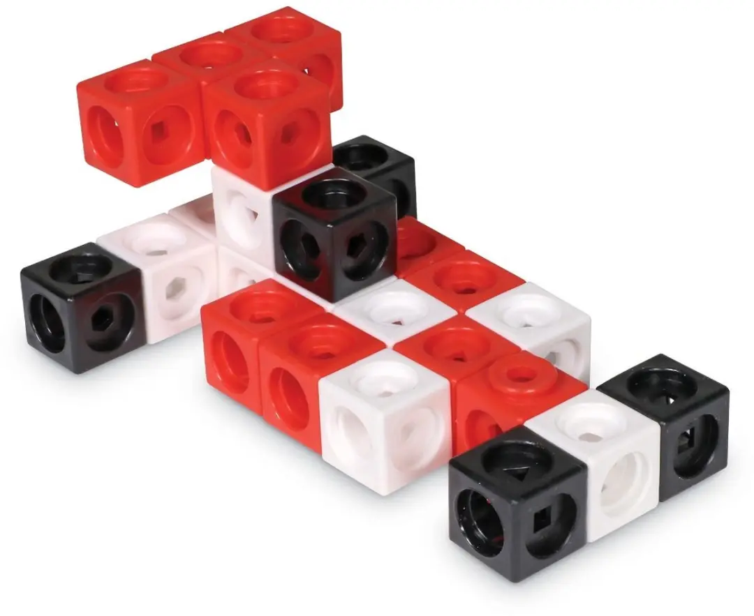 Learning Resources MathLink Cubes Rekenauto's Set - LSP9332-UK