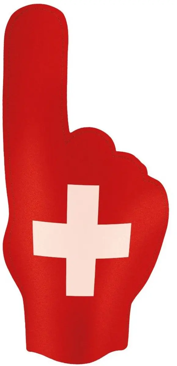 Espa Hand Zwitserland Foam - Rood/Wit