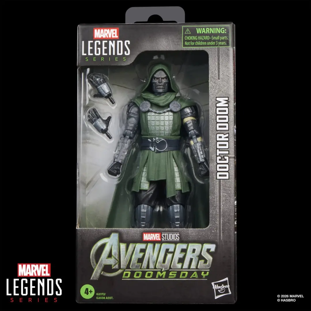 Marvel Legends Series Doctor Doom G2372 Actiefiguur 15cm - Groen