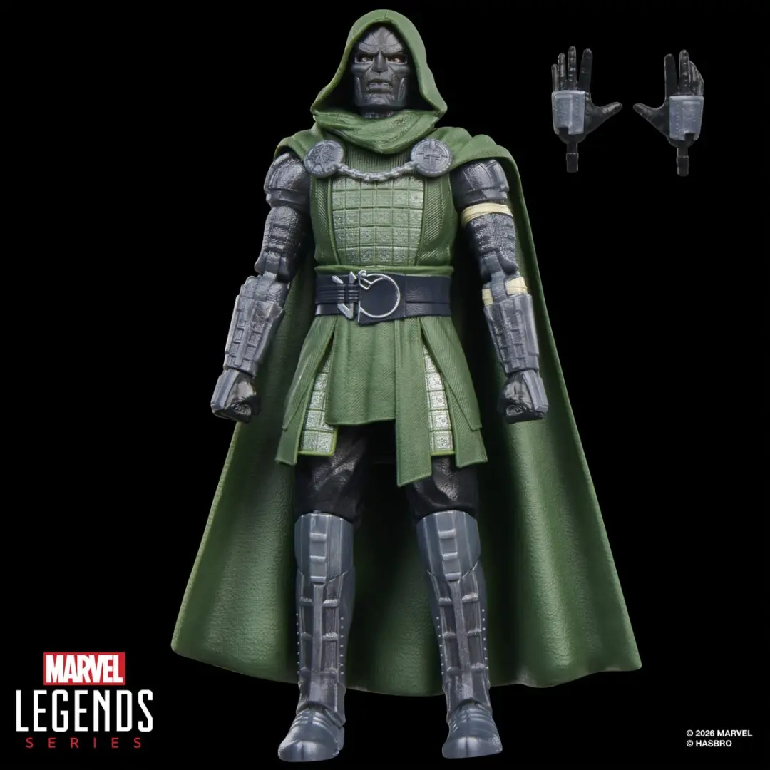 Marvel Legends Series Doctor Doom G2372 Actiefiguur 15cm - Groen