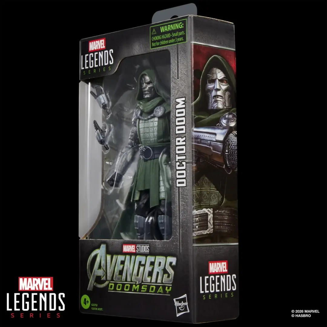 Marvel Legends Series Doctor Doom G2372 Actiefiguur 15cm - Groen