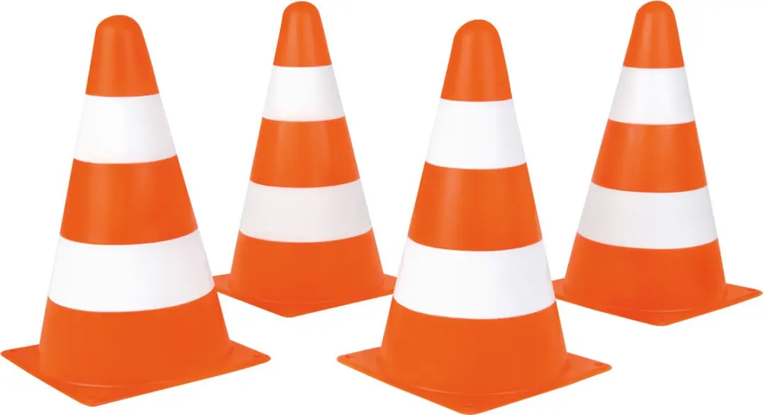 Lena Pylon 4 Stuks 22cm - Meerkleurig