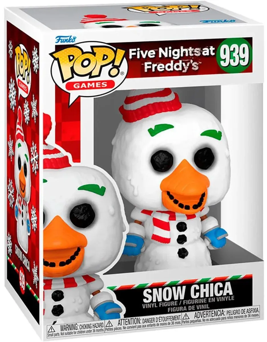 Funko POP! Games Five Nights at Freddy's Holiday Chica - Multicolor - afbeelding 6 van 6