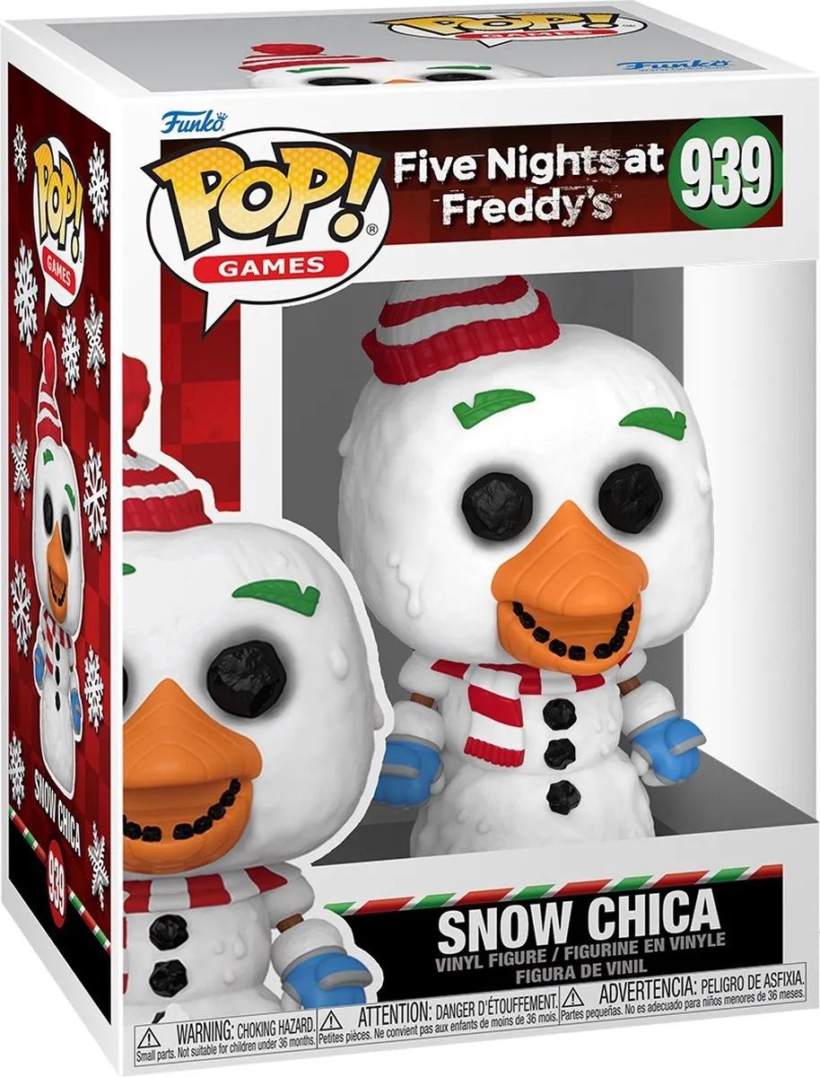 Funko POP! Games Five Nights at Freddy's Holiday Chica - Multicolor