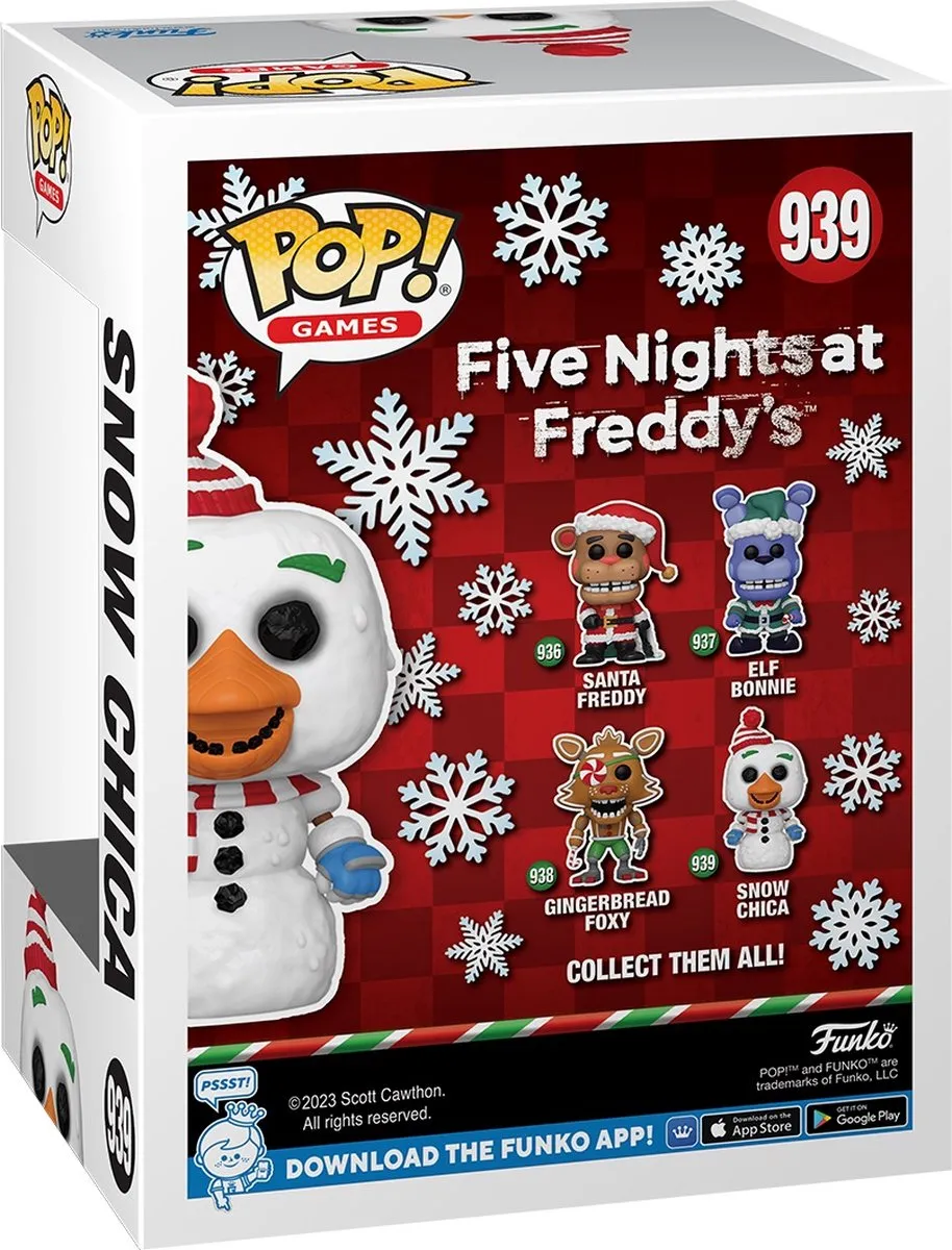 Funko POP! Games Five Nights at Freddy's Holiday Chica - Multicolor