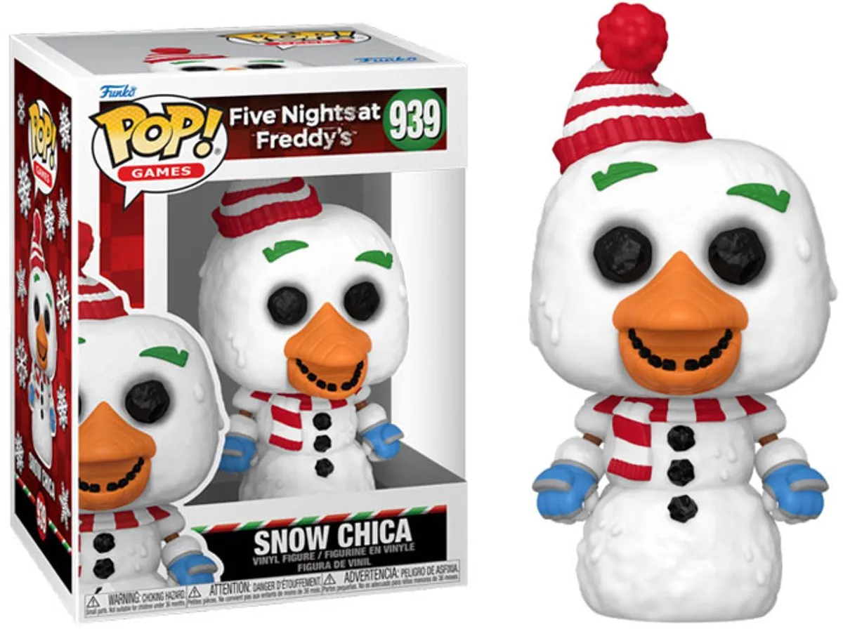 Funko POP! Games Five Nights at Freddy's Holiday Chica - Multicolor