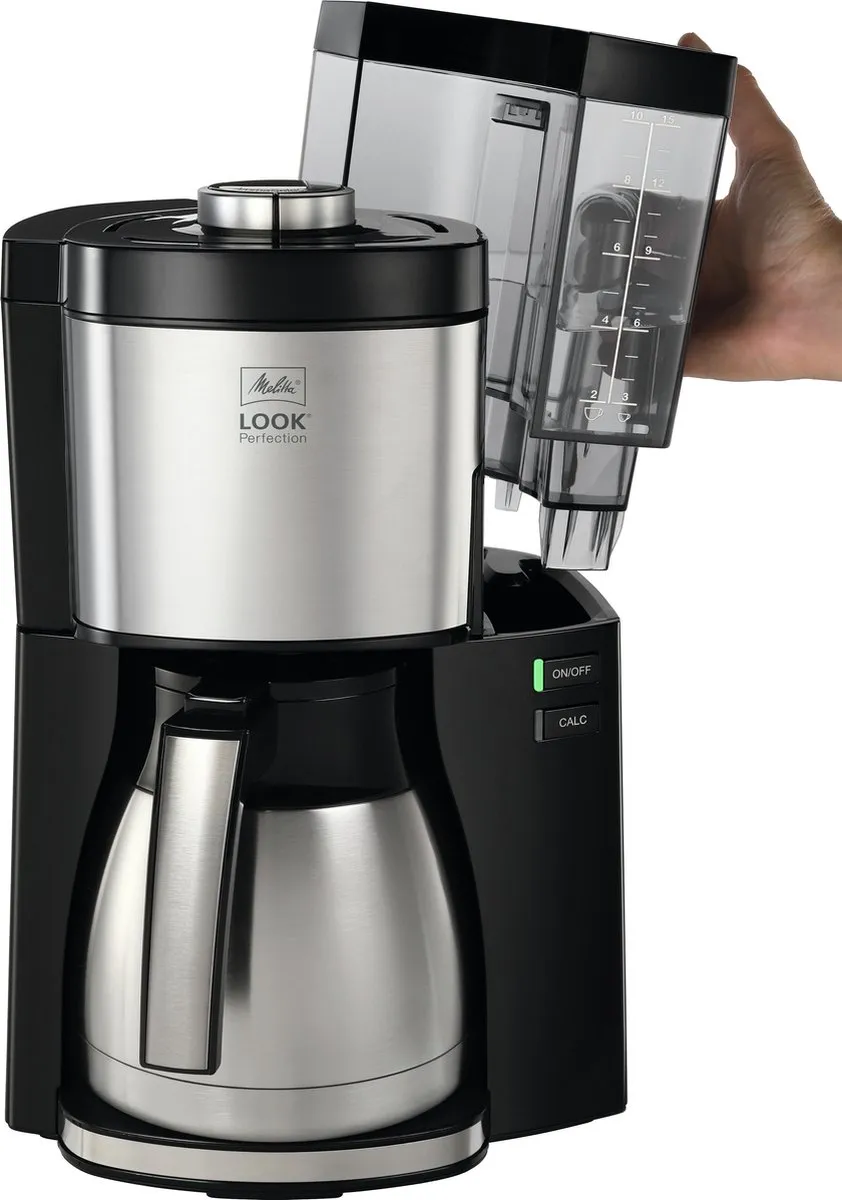 Melitta Look Therm Perfection 1025-16 Koffiezetapparaat - 10 Kopjes - 1,25L - Zwart