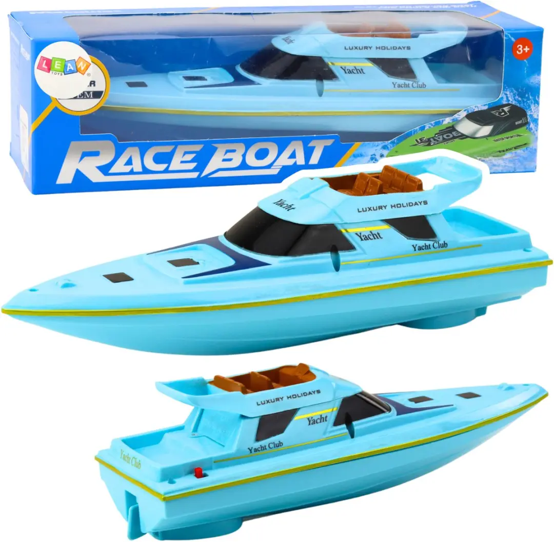 Lean Toys Race Boat Speedboot