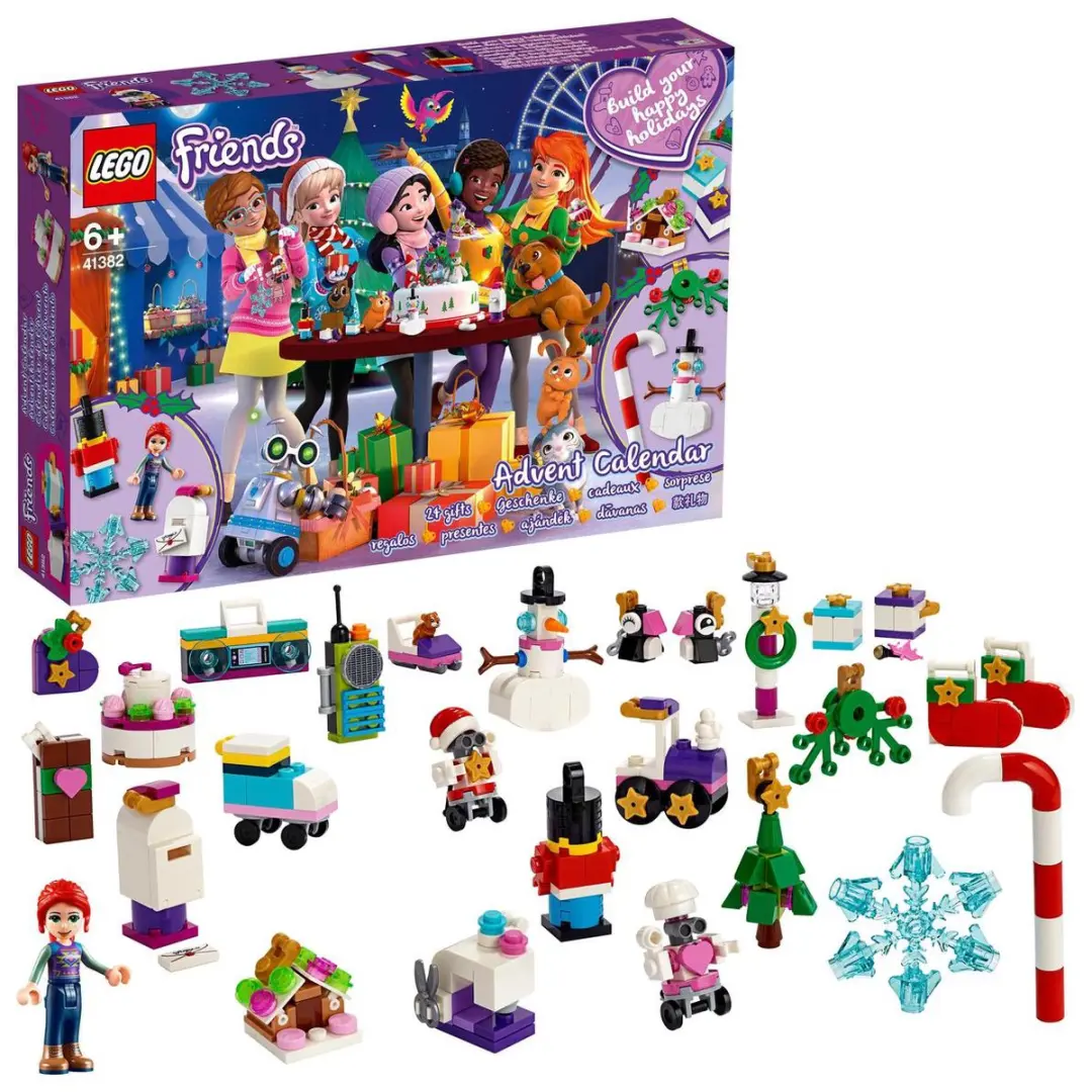 LEGO Friends Adventkalender 2023 - 330 Stukken - Paars