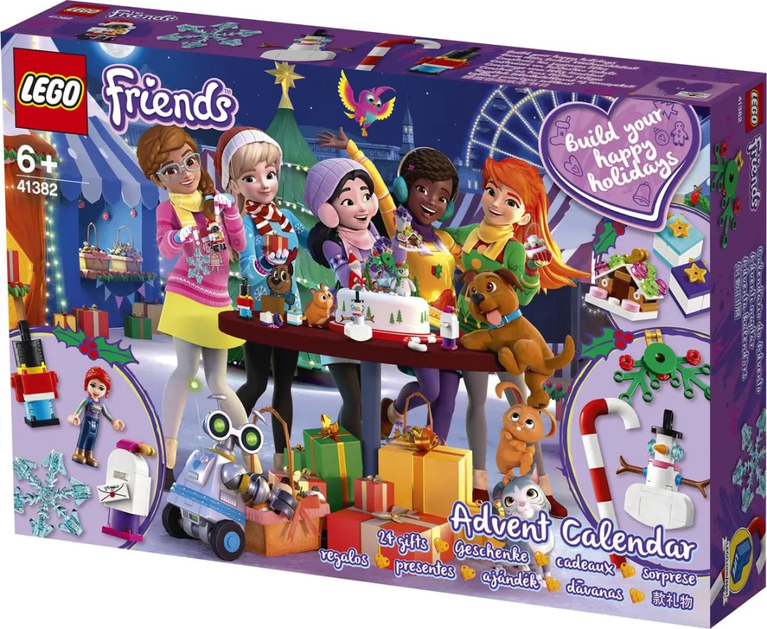 LEGO Friends Adventkalender 2023 - 330 Stukken - Paars