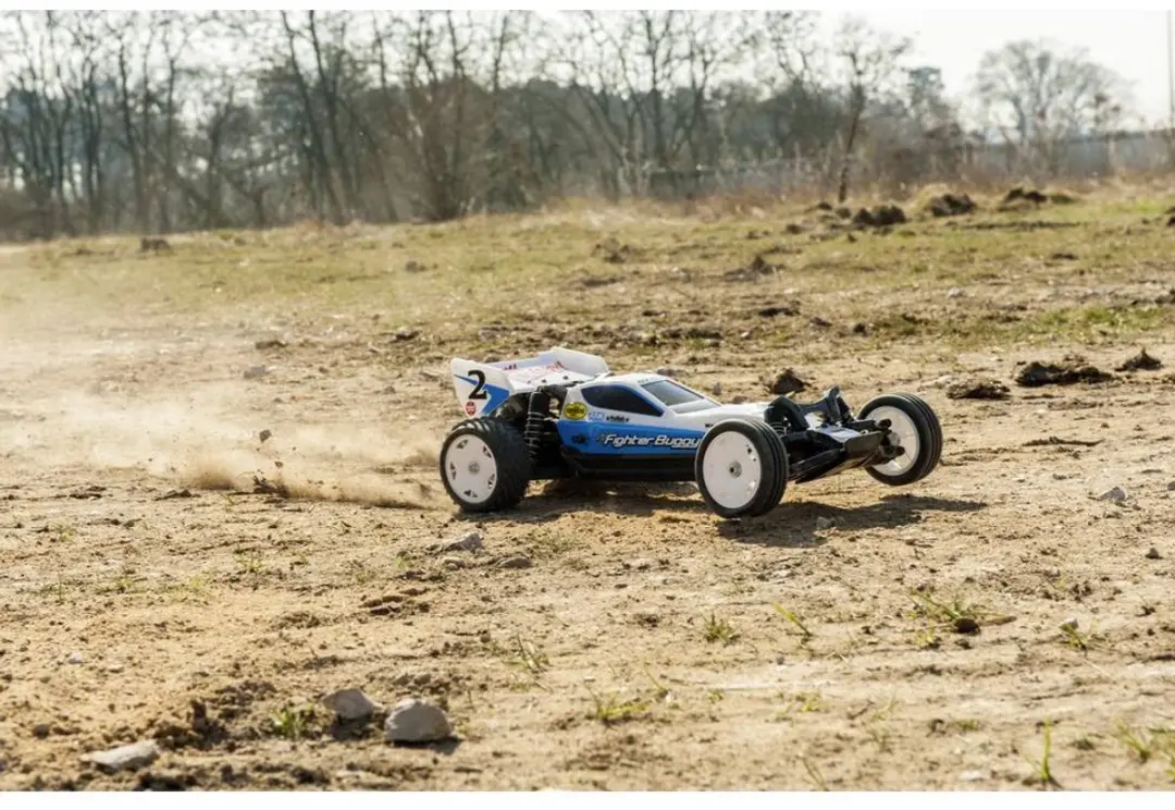 Tamiya DT-03 58587 Neo Fighter Buggy - 2WD RC KIT - Wit Blauw