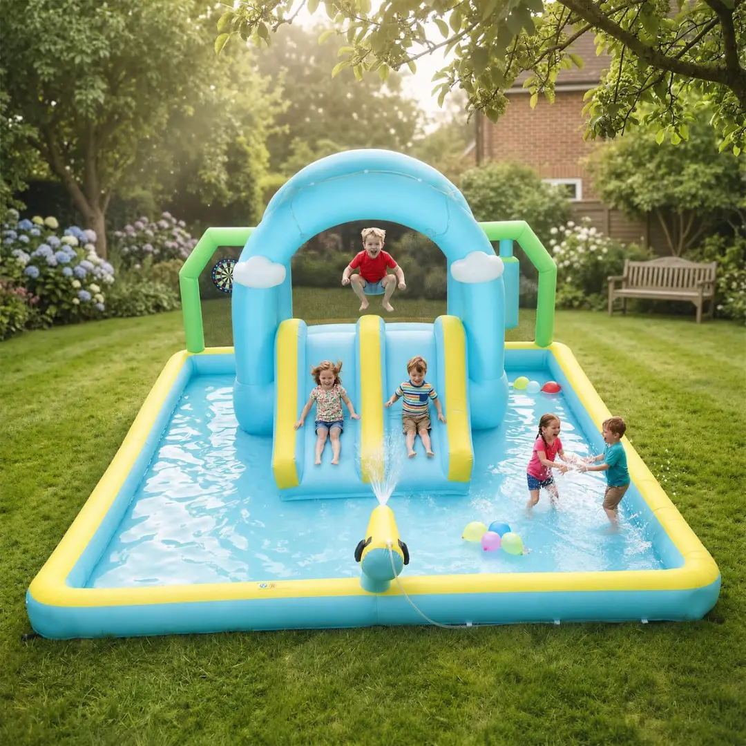 ECTEATOY 7-in-1 Springkussen 52665968 - 426x360x198cm