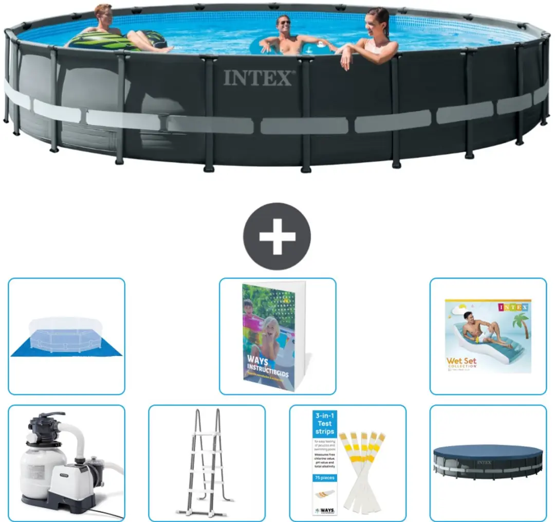 Intex Ultra XTR Frame Zwembad 610x122cm