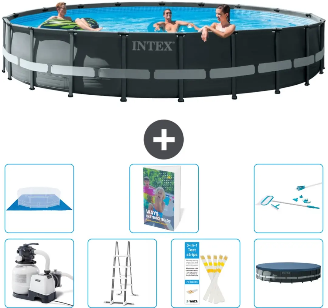 Intex Ultra XTR Frame Zwembad 610x122cm