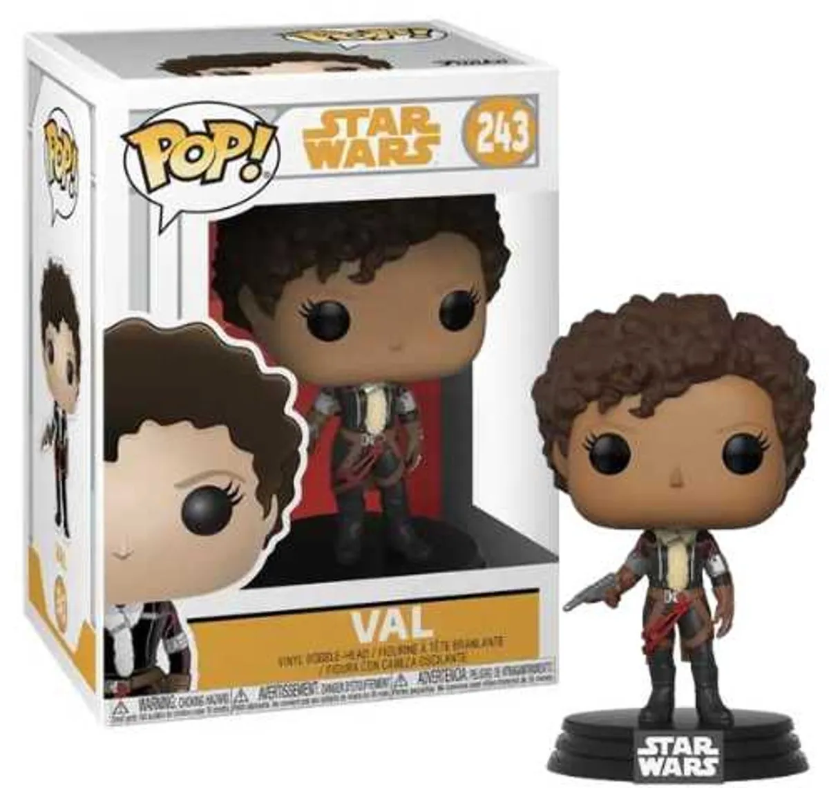 Funko Pop! Star Wars Val #243 Verzamelfiguur - FUN26989 - Multi - afbeelding 6 van 6