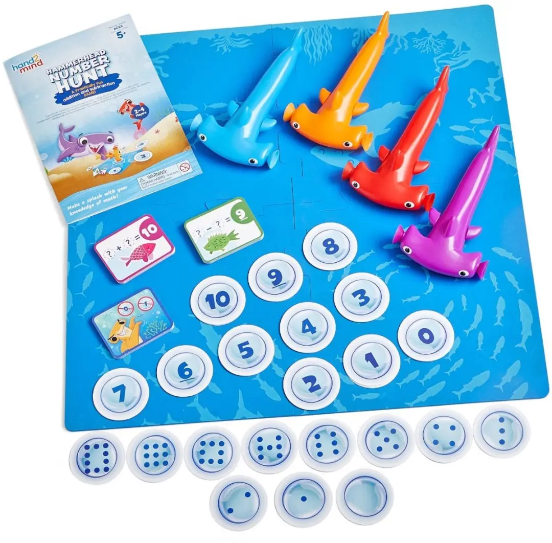 Learning Resources Hamerhaai Getallenjacht! - 5+ - Multikleur